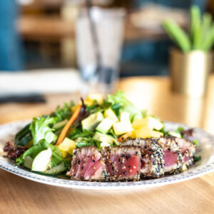 Fork&Fire Seared Ahi Tuna Salad